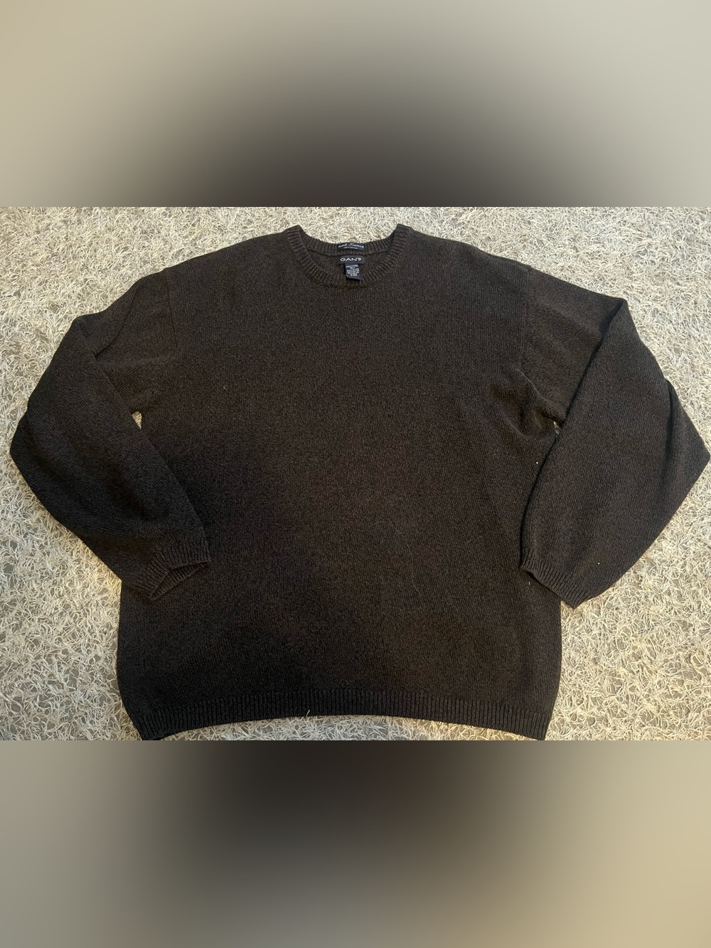 Vintage Men’s Brown Sweater 100% Cotton GANT XXL